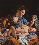 Orazio Gentileschi Madonna with Child by Orazio Gentileschi. oil painting